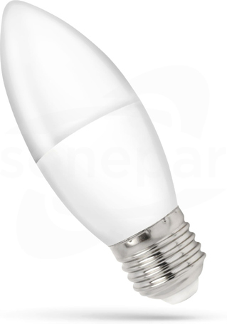 LED ŚWIECOWA E-27 230V 8W NW Żarówka LED