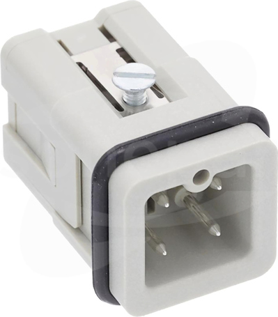 Han 3A Push-In male insert Wkład