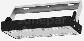 ARTEMIS LED 144 4000K optyka HB Oprawa uliczna LED anod.naturalny