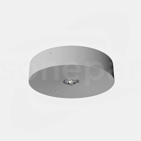 AXN 3 LED 2W (opt. universal) 1h AT szary Oprawa awaryjna 1-zadaniowa autotest
