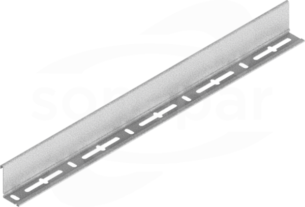 PGL50/3N-L RAL2/9005 Przegroda korytka