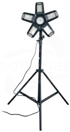 RIGEL LED 55W +statyw +adapter Lampa warsztatowa 5 skrzydłowa