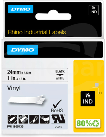 RHINO TAŚMA WINYLOWA 24mmx5,5mb