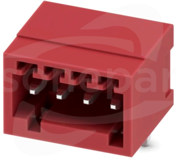 MC 0,5/ 4-G-2,5 RD Gniazdo do PCB