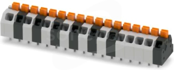 SPTAF 1/17-3,5-EL MCGY/BK Terminal przyłączeniowy do PCB