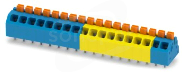 SPTAF 1/18-3,5-EL MC BU/YE Terminal przyłączeniowy do PCB