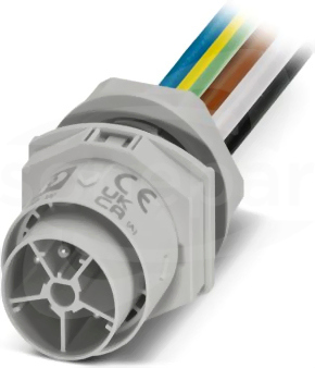 IPD W 5P2,5 M 0,5 M25 GY Panel feed-through