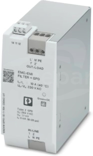 SFP2-1S-1-10A-230AC-UT Urządzenie z ochroną przed przepięciami z filtrem