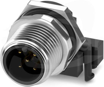 SACC-DSIV-M12MS-5CON-L90 ST X Device connector rear mounting