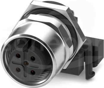 SACC-DSIV-M12FS-5CON-L90 SH ST X Device connector rear mounting