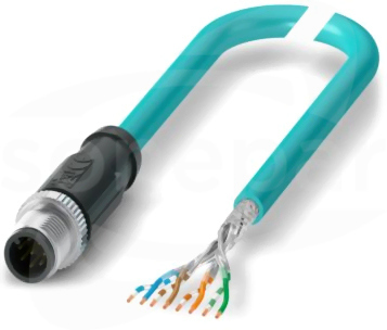 NBC-M12MS/ 1,0-94B Kabel sieciowy