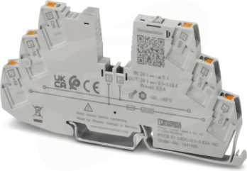 PTCB E1 24DC/0.1-0.63A NO Electronic circuit breaker