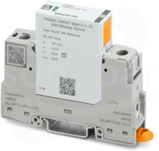 VAL-SPP-T2-NPE-0+1-UT Type 2 surge arrester