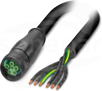 SAC-6P-10,0-PUR/S15FS PE Kabel mocy
