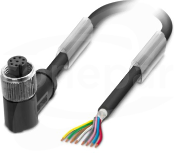SAC-8P- 1,5-PUR/M12FR SH Kabel czujnika/urządzenia wykonawczego