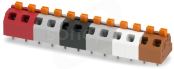 SPTAF 1/12-5,0-EL MC:RD-BN Terminal przyłączeniowy do PCB