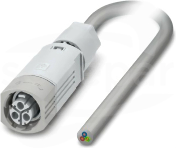 IPD PL 3P2,5 F A5,0 PVC GY Przewód połączeniowy