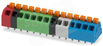 SPTAF 1/14-3,5-EL MCRD-BU Terminal przyłączeniowy do PCB