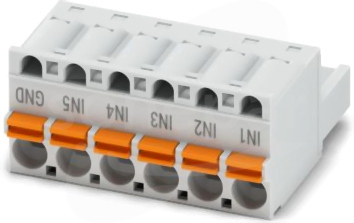 FKC 2,5/ 6-STGY7035BDGND-IN1SO PCB connector