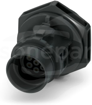 PRC 20/M17-6E-FT25-FC GY Device connector front mounting