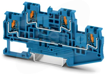 XTTB 1,5 BU Double-level terminal block