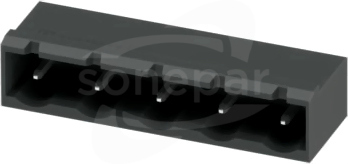 GMSTBA 2,5/ 5-G-7,62 BK Gniazdo do PCB