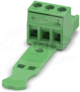 MSTB 2,5/ 3-STZ-5,08 BD:+,-,G Złącze do PCB