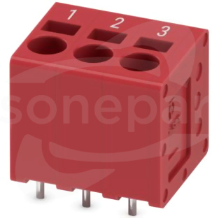 SPT 2,5/ 3-V-5,0 RD BDWH:1-3 Terminal przyłączeniowy do PCB