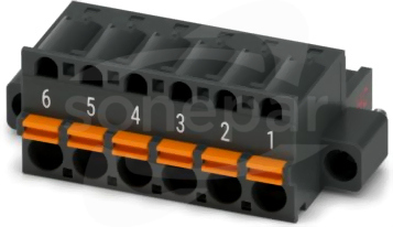 FKC 2,5 HC/ 6-STF-5,08BKBDWH Złącze do PCB