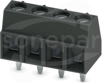 MKDS 1/ 4-3,81 BK Terminal przyłączeniowy do PCB