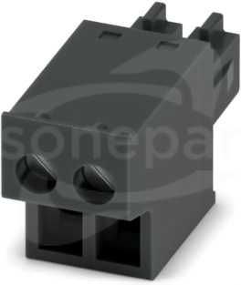 FRONT-MC 1,5/ 2-ST-3,81 BK Łącznik wtykowy płytek drukowanych