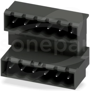 MDSTBA 2,5/ 6-G BK Gniazdo do PCB