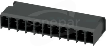 PC 4/11-G-7,62 BK Gniazdo do PCB