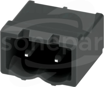 CCA 2,5/ 2-G-5,08 P26THRR32 Gniazdo do PCB