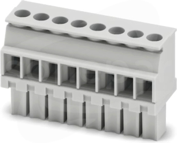BCVP-350W- 8 GY Łącznik wtykowy płytek drukowanych