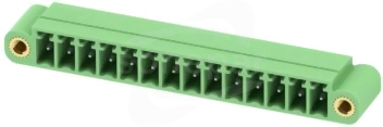 BCH-350HF-14 GN Gniazdo do PCB