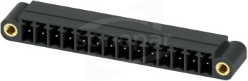 BCH-350HF-14 BK Gniazdo do PCB