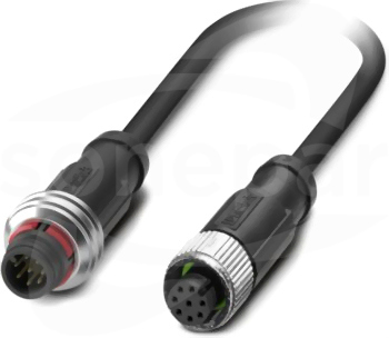 SAC-8P-P12MS/ 1,5-PUR/M12FS Sensor/actuator cable