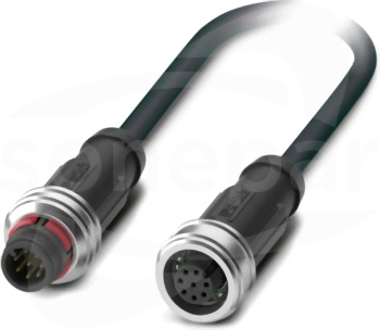 SAC-8P-P12MS/ 0,6-PUR/P12FS Sensor/actuator cable