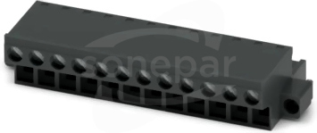 FRONT-MSTB 2,5/12-STF-5,08 BK PCB connector
