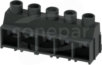MKDS 5 HV/ 5-9,52 BK PCB terminal block