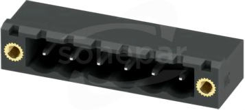 MSTB 2,5 HC/ 6-GF-5,08 BK PCB header