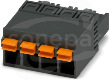 FKCN 2,5/ 4-ST BK PCB connector