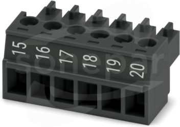 MC 1,5/ 6-ST-3,81 BKBDWH15-20Q PCB connector