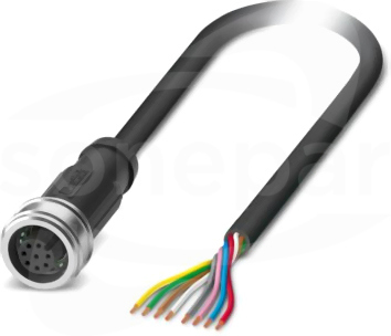 SAC-8P- 3,0-PUR/P12FS Sensor/actuator cable