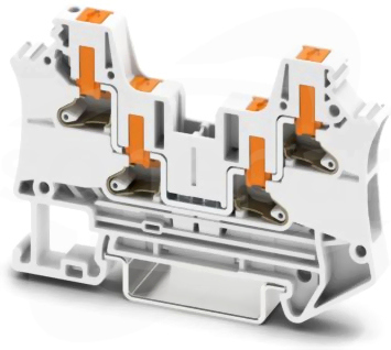 PTV 4-QUATTRO WH Feed-through terminal block