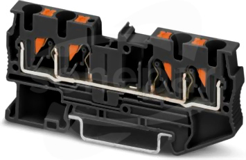 PT 4-QUATTRO BK Feed-through terminal block