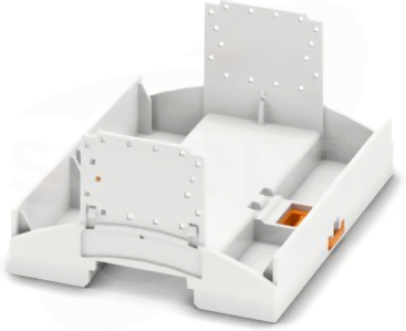BC 107,6 UT HBUS WH9016 DIN rail housing for use in distribution boards
