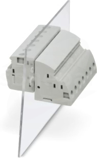 UWV 10 GNYE Panel feed-through terminal block
