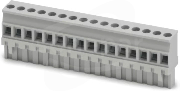 MVSTBR 2,5/16-ST-5,08 GY PCB connector